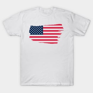 American flag pop culture T-Shirt